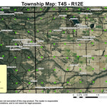 Pine Hollow Reservoir T4S R12E Township Map Preview 1