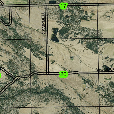 Pine Hollow Reservoir T4S R12E Township Map Preview 2