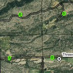 Pine Hollow Reservoir T4S R12E Township Map Preview 3