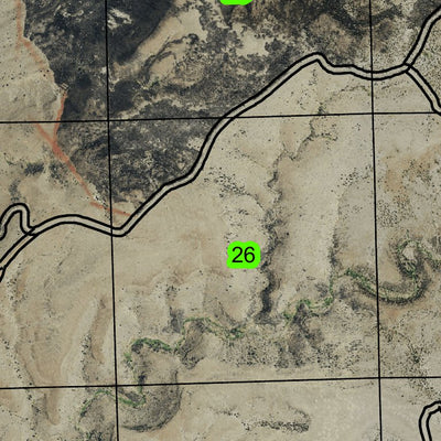 Warm Springs River T8S R14E Township Map Preview 3