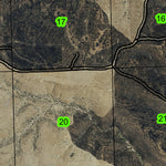 Chandler Canyon T6S R15E Township Map Preview 2