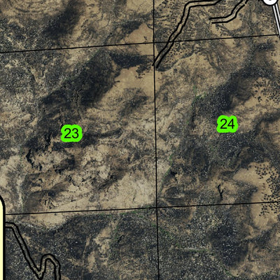 Chandler Canyon T6S R15E Township Map Preview 3