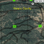 Sawmill Butte T8S R10E Township Map Preview 2