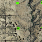 Cow Canyon T8S R15E Township Map Preview 3