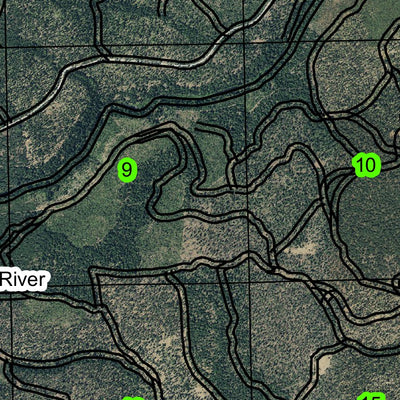 Schoolie Pasture T7S R10E Township Map Preview 3