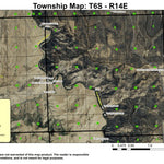 Two Springs T6S R14E Township Map Preview 1