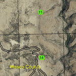 King Canyon T8S R16E Township Map Preview 3