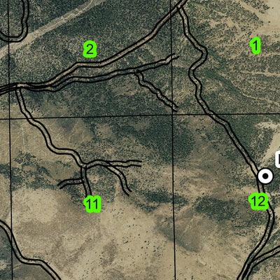 Boulder Creek T8S R11E Township Map Preview 3