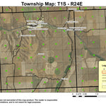 Ione T1S R24E Township Map Preview 1