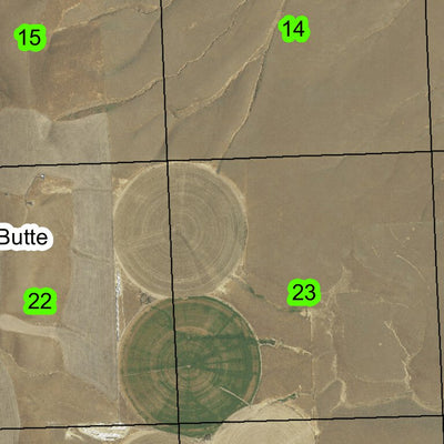 Ione T1S R24E Township Map Preview 2