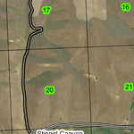 Stingel Canyon T2S R27E Township Map Preview 2