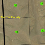 Buttermilk Canyon T1S R29E Township Map Preview 2