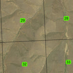 Buttermilk Canyon T1S R29E Township Map Preview 3