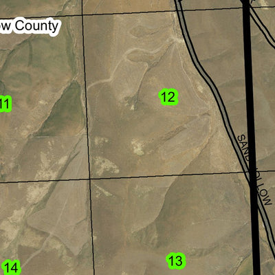 Swaggarts Butte T1S R26E Township Map Preview 3