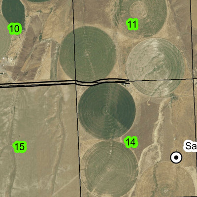 Alpine T2N R26E Township Map Preview 3