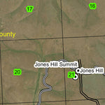Jones Hill T2S R28E Township Map Preview 2