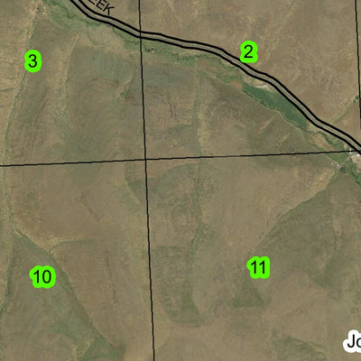 Jones Hill T2S R28E Township Map Preview 3