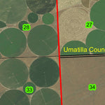 Irrigon T5N R27E Township Map Preview 2