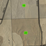 Saddle Butte T1S R23E Township Map Preview 2