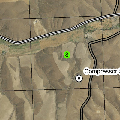 Saddle Butte T1S R23E Township Map Preview 3