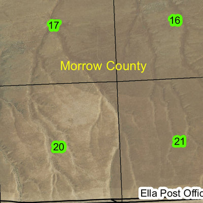 Ella T2N R24E Township Map Preview 2