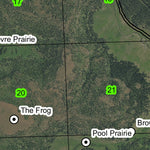 Camas Prairie T6S R25E Township Map Preview 2