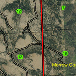 Camas Prairie T6S R25E Township Map Preview 3