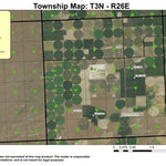 Finley Buttes T3N R26E Township Map Preview 1