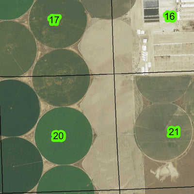 Finley Buttes T3N R26E Township Map Preview 2