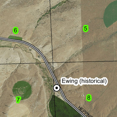 Schoolhouse Canyon T2N R23E Township Map Preview 3