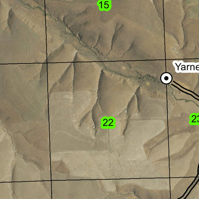 Utts Butte T2S R23E Township Map Preview 2