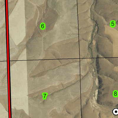 Utts Butte T2S R23E Township Map Preview 3