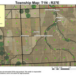 Carpenter Butte T1N R27E Township Map Preview 1