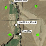 Carpenter Butte T1N R27E Township Map Preview 3