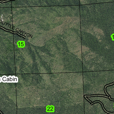 Bald Mountain T4S R28E Township Map Preview 3