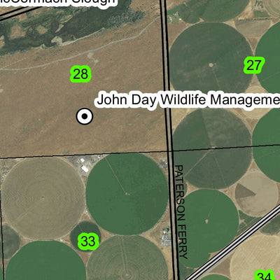 Irrigon T5N R26E Township Map Preview 2