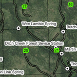 Heck and Gone T5S R28E Township Map Preview 2