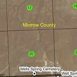 Naval Bombing Range Boardman T2N R25E Township Map Preview 2