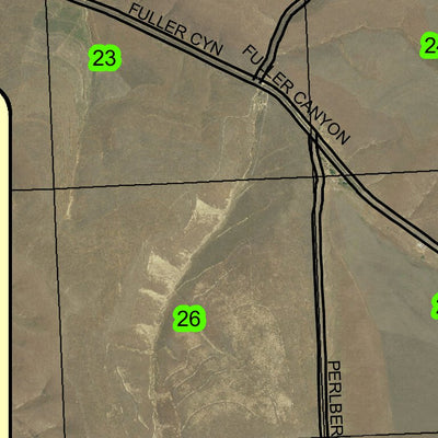 Heppner T2S R26E Township Map Preview 3