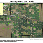 Boardman Junction T4N R26E Township Map Preview 1