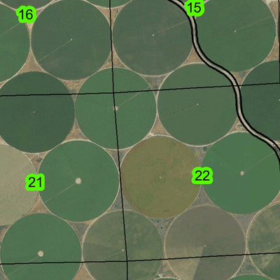 Boeing Test Site T3N R23E Township Map Preview 2