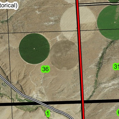 Boeing Test Site T3N R23E Township Map Preview 3