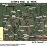 Tupper Butte T6S R27E Township Map Preview 1
