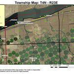Threemile Canyon T4N R23E Township Map Preview 1