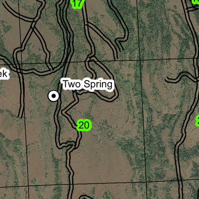 Bear Creek T6S R28E Township Map Preview 2