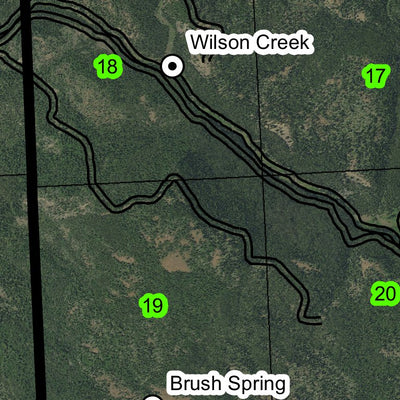 Matlock Waterhole T5S R29E Township Map Preview 2
