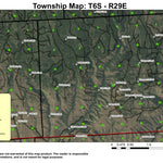 Thompson Falls T6S R29E Township Map Preview 1
