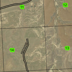 Burroughs T1N R31E Township Map Preview 3