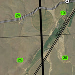 Nye T1S R31E Township Map Preview 3