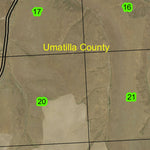 Alkali T1N R30E Township Map Preview 2